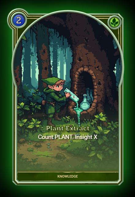 CrowdControlNet's tweet image. Now after concluding the Mysticism Actions and the Technology Places, we go on by looking at Actions and Places of Nature!
We start with Plant Extract, it represents the symbiosis of entities living in the forest, knowing how to reap the things that the plants provide. Here is an…