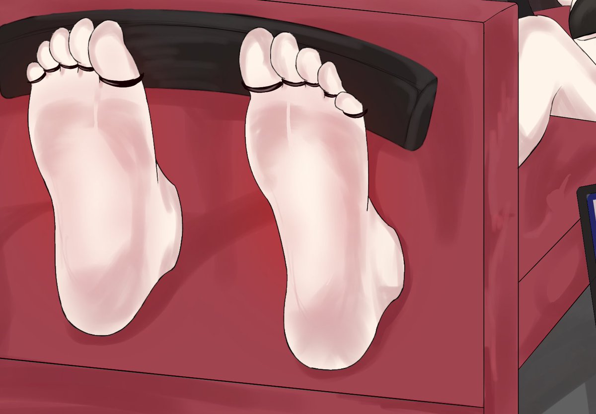 ガッチガチに拘束された足裏は良い文化 