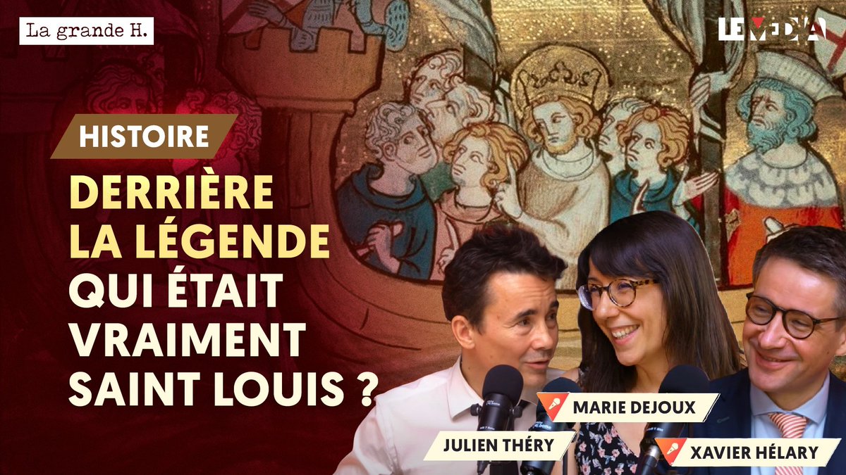 LeMediaTV's tweet image. Légende pieuse, roman national... mais qui était vraiment #saintLouis ? Sous ce roi mort en croisade, hostile aux juifs, convertisseur de musulmans, la France devint la plus grande puissance d&apos;Europe. #JulienThéry reçoit Marie Dejoux et Xavier Hélary 👇
youtu.be/8nu4BJ6w2DI?si…