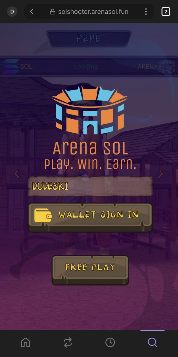 _default_dude's tweet image. Can’t believe this is still around 20k mcap:

💥 3D p2e game (more coming)
🔧 Active devs, shipping weekly
🌐 No installs, just connect + play

solshooter.arenasol.fun

Some people really hate obvious 100x plays.

#Solana #SOL #P2E