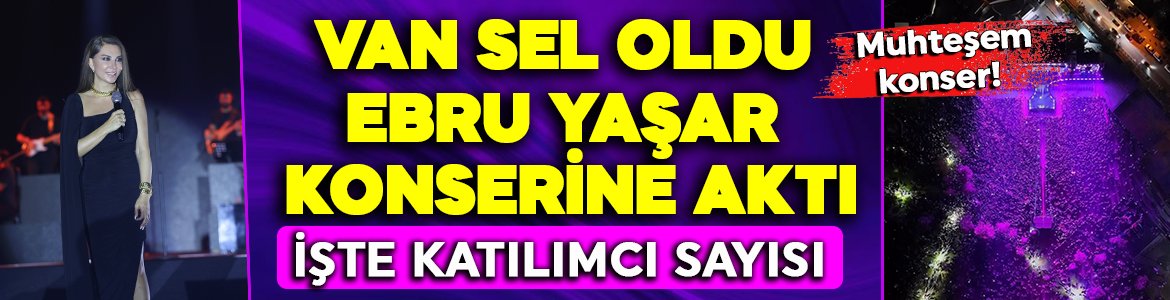 Muhteşem konser!

 Van sel oldu Ebru Yaşar konserine aktı... 

İşte katılımcı sayısı...

<a href="/EbruYasarOnline/">Ebru Yaşar</a> 

tv100.com/muhtesem-konse…