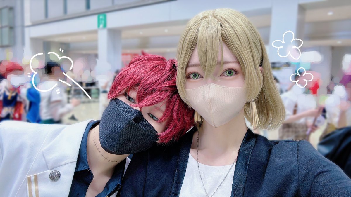 《cos》
星願お疲れ様でしたー🙌🏻✨
今日は久しぶりにミスラさんと一緒にゆったりお買い物してきました☺️💕
たくさん夢の戦利品持ってもらってありがと
ございました🫶🏻役得すぎた🥰🥰🥰