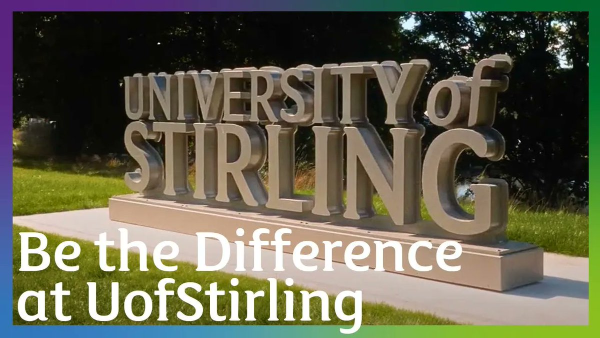StirUni's tweet image. Whether it’s through ground-breaking research, challenging the status quo, or standing up for what matters, we believe in empowering people to be the difference. 💬 

Watch our video and discover what that means.🎥

brnw.ch/21wU6Ek

#BeTheDifference #UofStirling