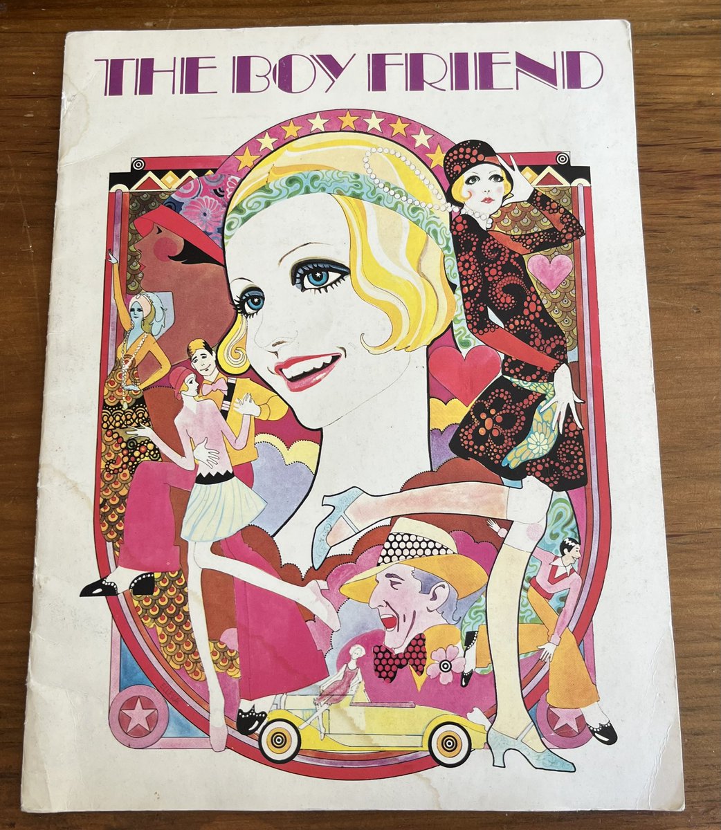 themoderns_'s tweet image. It’s wonderful coming across film ephemera at boot fairs. I found this lovely booklet for Ken Russell’s The Boy Friend (1971) a few months back
