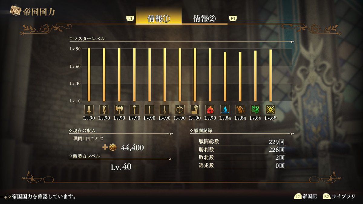 国力武器はMAX💪
あとは術だ🪄