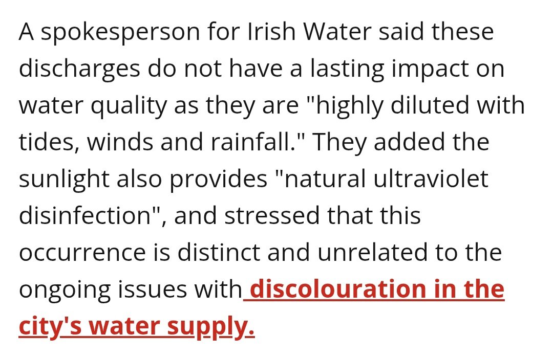 conorcoleary's tweet image. Don't worry... "It's working as designed."
"Sunlight provides natural ultraviolet disenfection"
This is not acceptable...
An agricultural industry can not be left to swing for this...