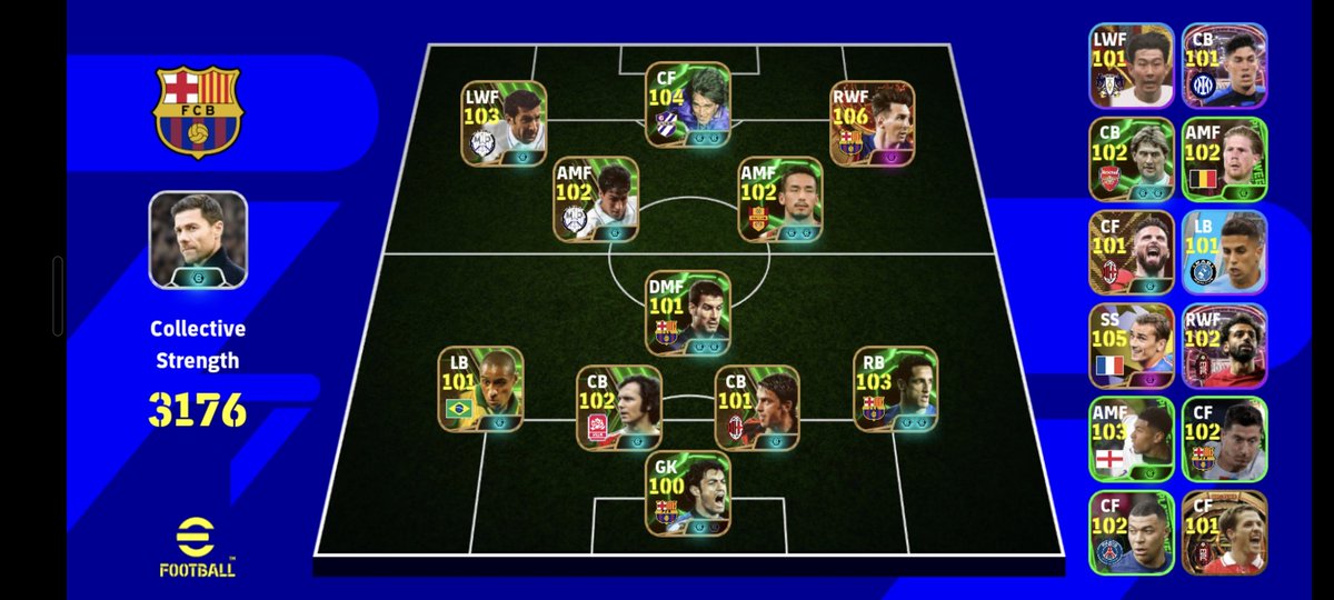 Mlimanii's tweet photo. @FCBarcelona For sale account @play_eFootball @Peshubapp @we_konami https://t.co/FDKe9xMgwJ