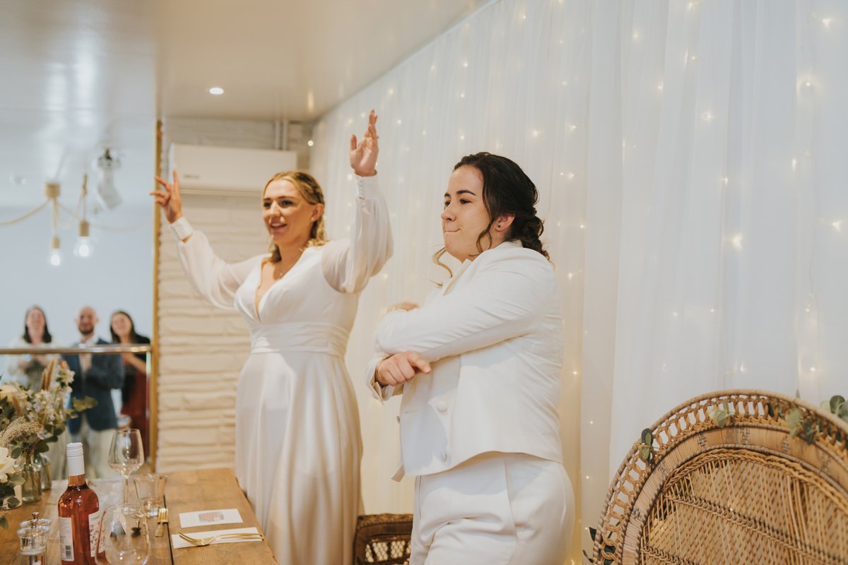 A suit for the moments that matter!

You want to look sharp even when dancing through the night.

📸Photos by @graceelizphoto

#findyourfit #whitesuit
