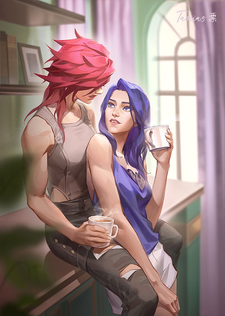 身高差 #viarcane #Caitlyn #Caitvi