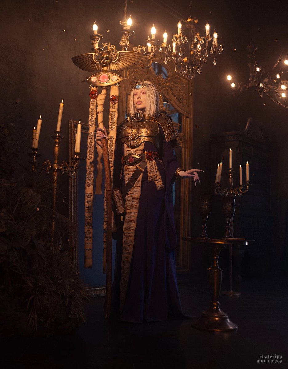 My cosplay Cassia Orsellio from Warhammer 40000: Rogue Trader

Ph Morpheeva Photography