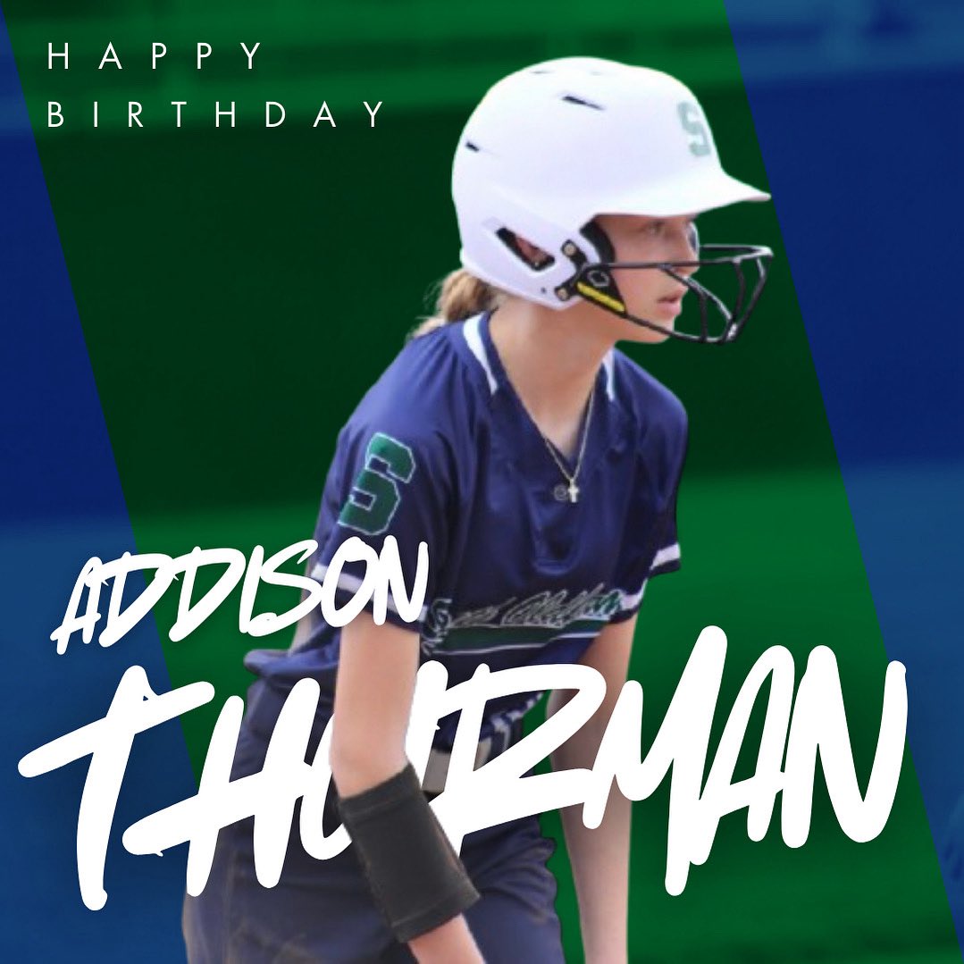 Happy birthday to our #44 Addison Thurman!

#GoSouth🥎⭐️🐉