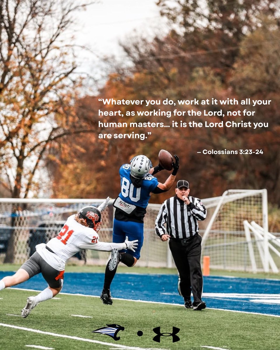 Verse of the week!

“Whatever you do, work at it with all your heart, as working for the Lord, not for human masters… it is the Lord Christ you are serving.” - Colossians 3:23-24