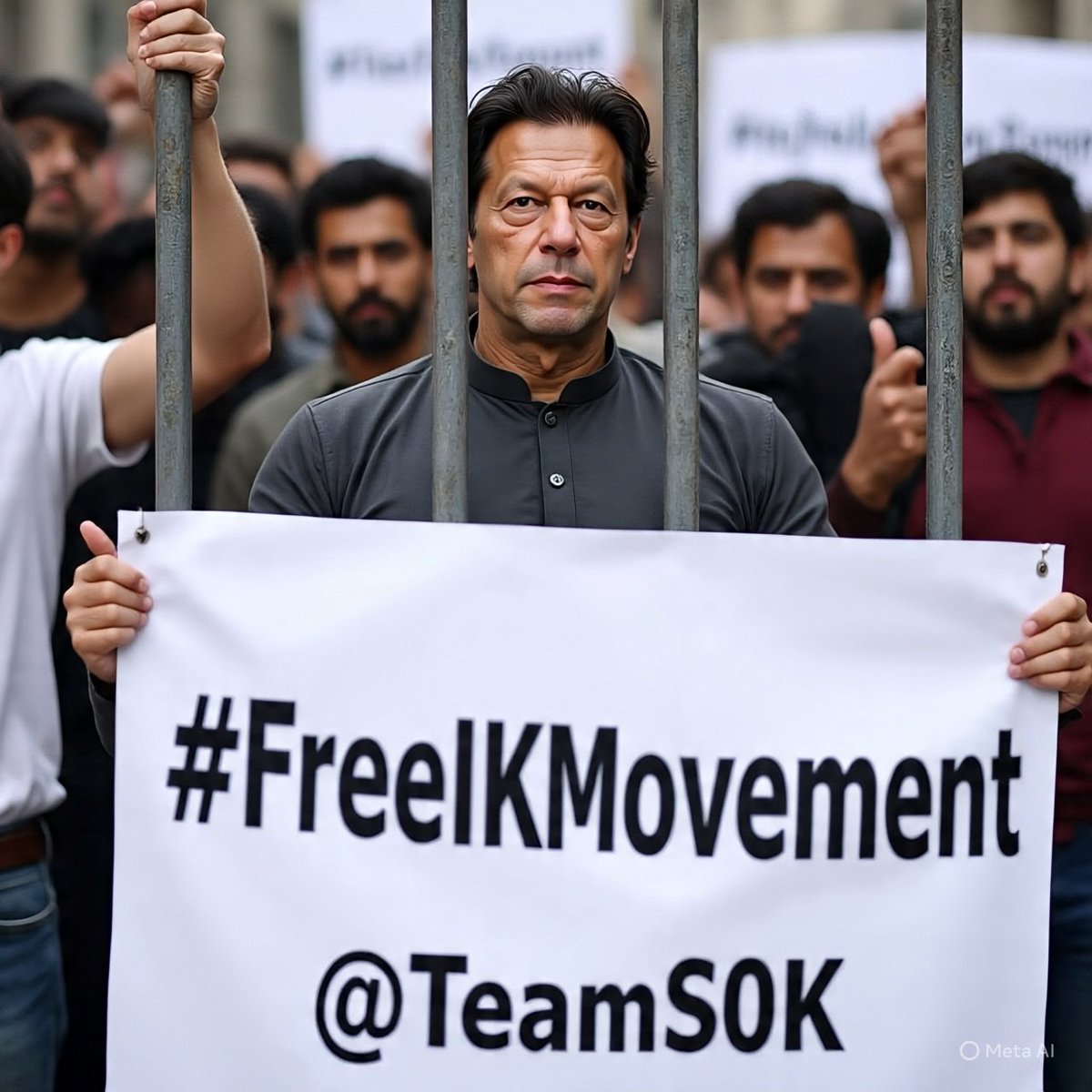 Gondal Bhaiᵀᵉᵃᵐˢᵒᵏ (@b__g66) on Twitter photo We won't sit silent while our leader is behind bars unjustly!
#FreeIKMovement
<a href="/TeamS0K/">Shaheens of Kaptaan</a> We won't sit silent while our leader is behind bars unjustly!
#FreeIKMovement
<a href="/TeamS0K/">Shaheens of Kaptaan</a>
