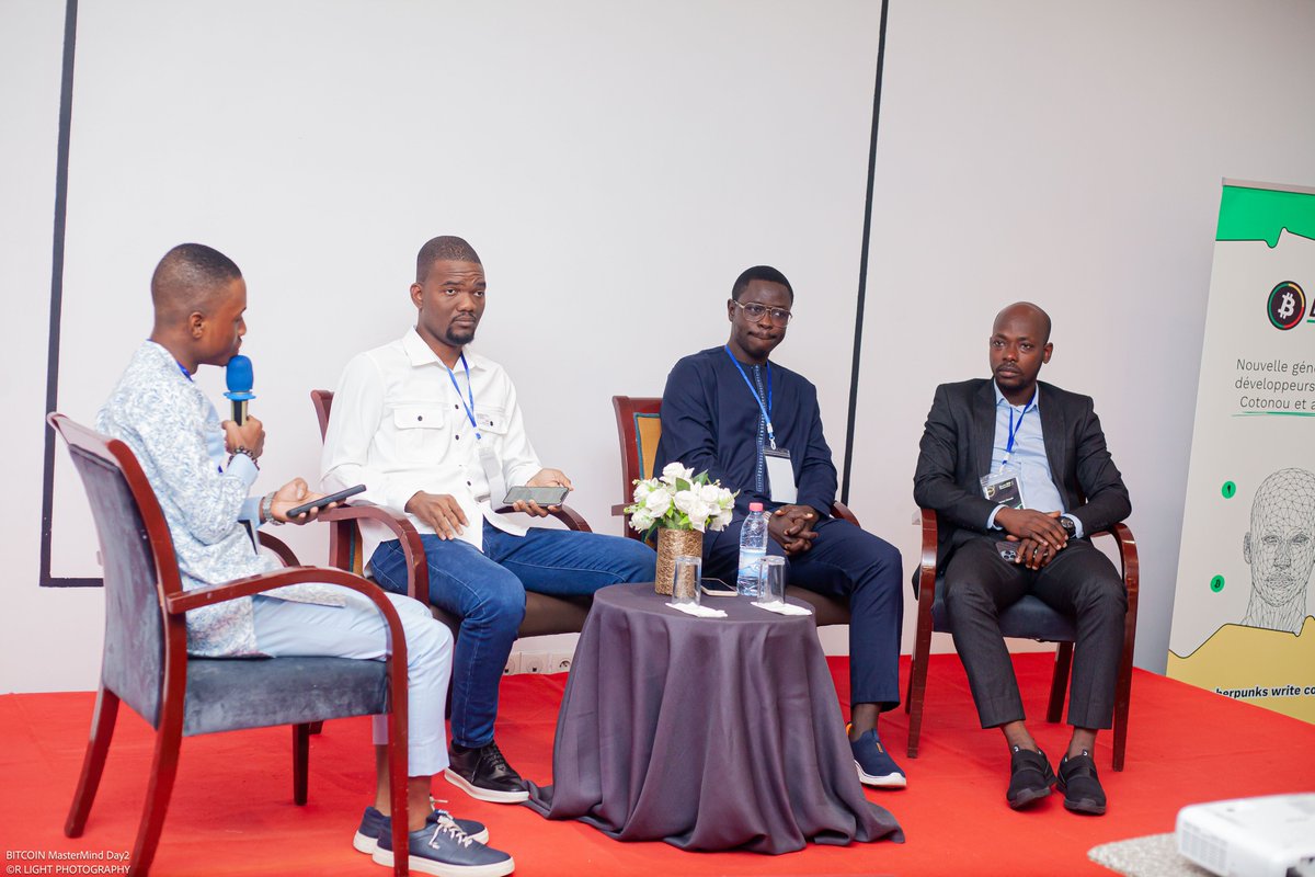 Loicbtc's tweet image. It’s been 1 week since we hosted @btcmastermind_ 2025 and it was:
✅ The 1st Benin&apos;s Bitcoin Hackathon
✅ Bitcoin Dev Day: Lightning, open-source tools, workshops
✅ Conference Day: panels, keynotes, discussions
✅ Celebration Day: Graduation , Treasury Hunt, Hackathon prizes
