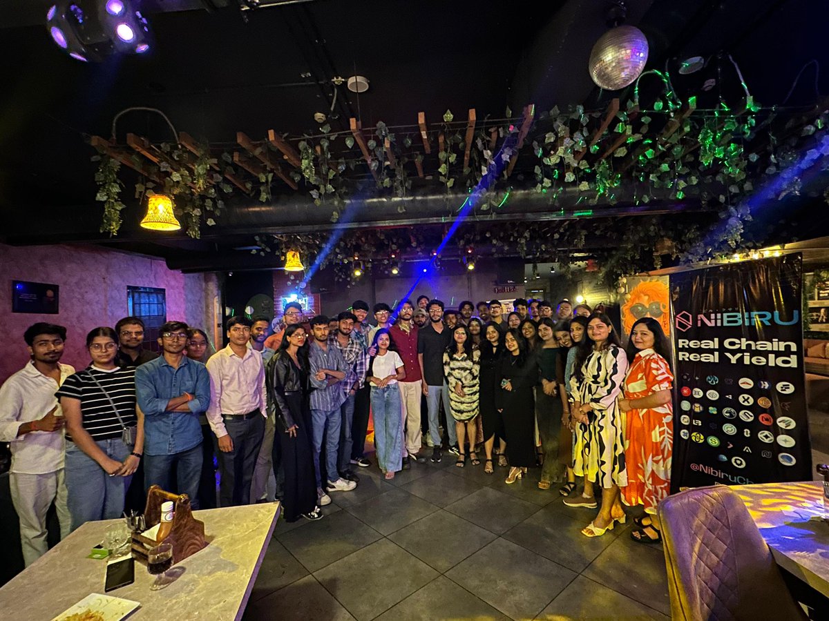Purantiation's tweet photo. Had a blast at Namaste Web3 Lucknow 🫂
Learned a lot about @NibiruChain, met some brilliant minds &amp; felt the Web3 energy in full swing 💥
Thanks @CoinDCX @Crypt_oc @w3lucknow @rajdotcc @MorphineLabs for making it happen
#BuildOnNibiru https://t.co/0jPODywu8O