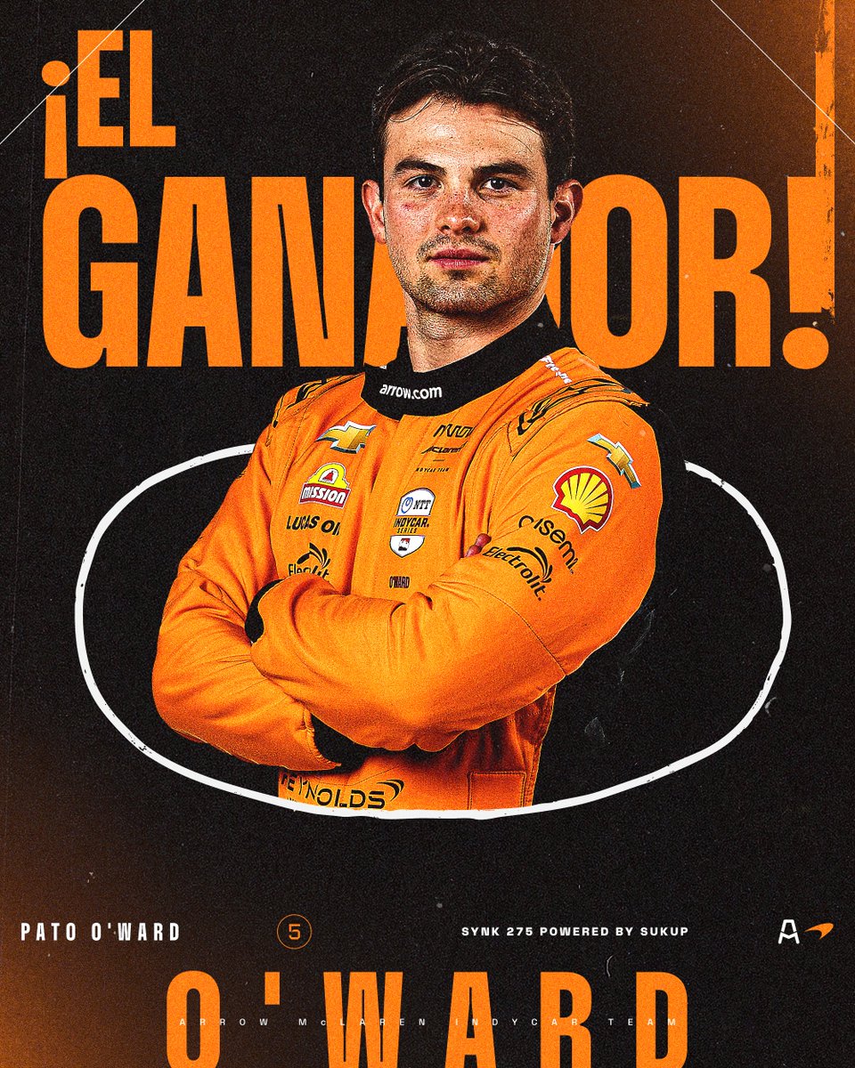 ArrowMcLaren's tweet image. ¿Cómo se dice "winner"? 😏🇲🇽