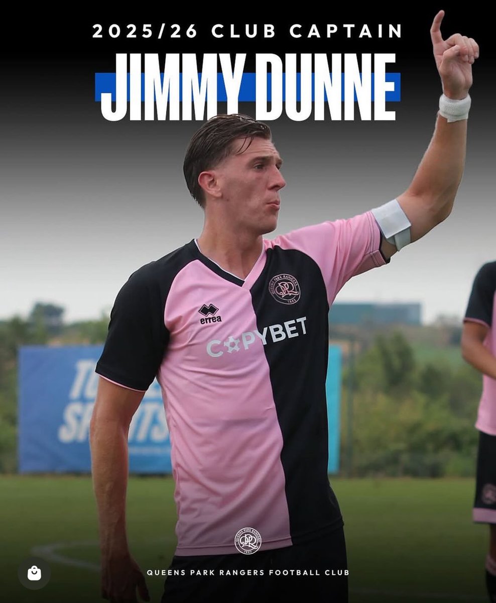 QPR have named Ireland’s Jimmy Dunne as their new captain 

Congratulations Jimmy

🇮🇪🫡