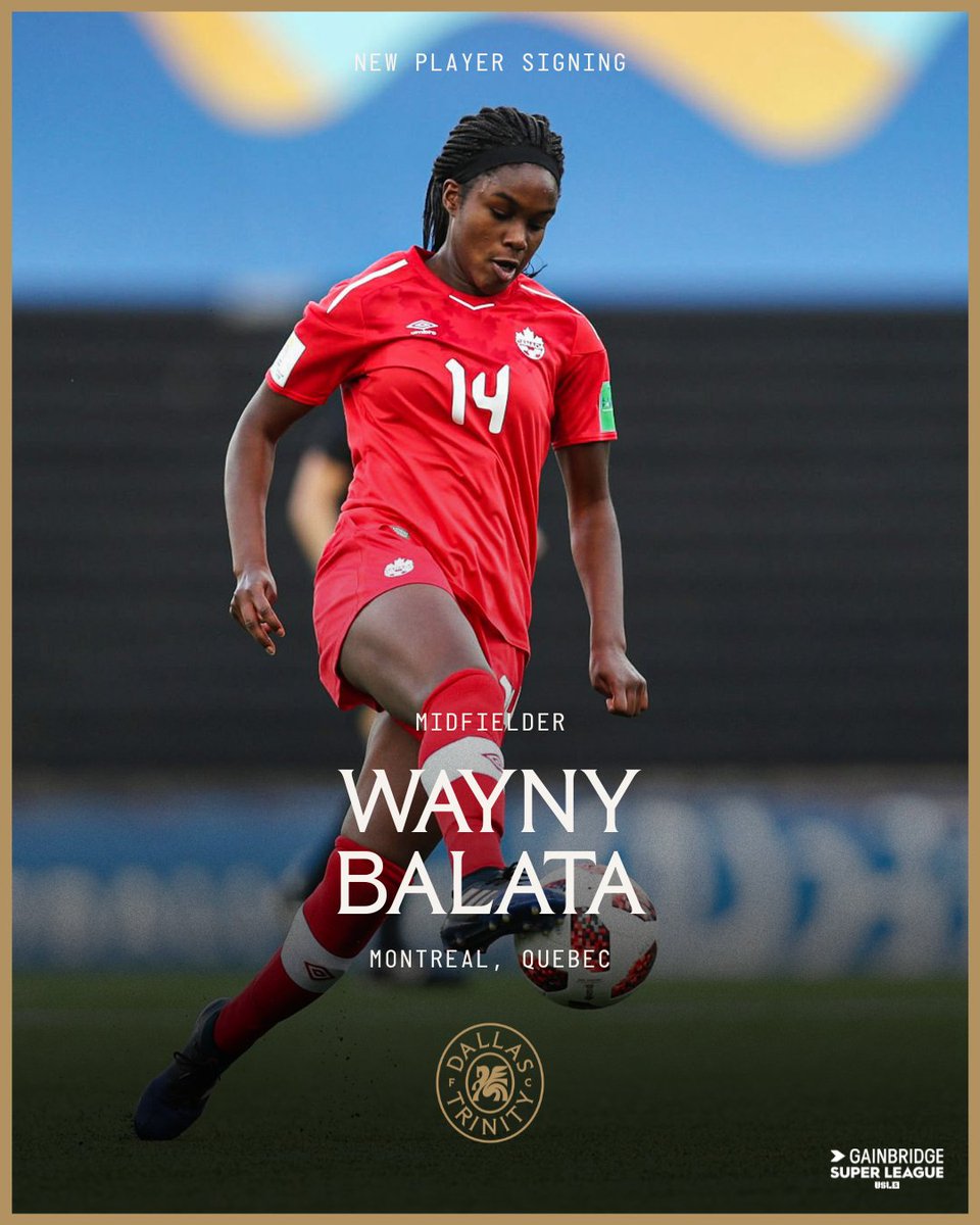 dallastrinityfc's tweet image. NEW PLAYER SIGNING ✍️
Welcome to Dallas, Wayny Balata.