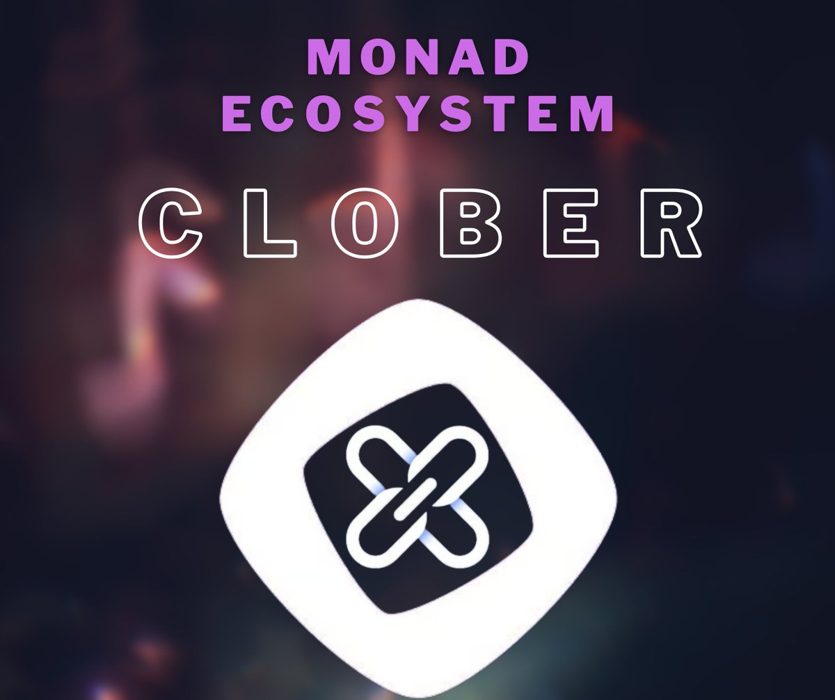 khan_24x's tweet image. My favorite Dapps among the Monad Ecosystem projects is Clober ( @CloberDEX )
Clober is a very nice Dex for Monad transactions
How to make a transaction here . You will get all the links on Clober ( @CloberDEX ) X page . You will go to the link and connect a wallet that…
