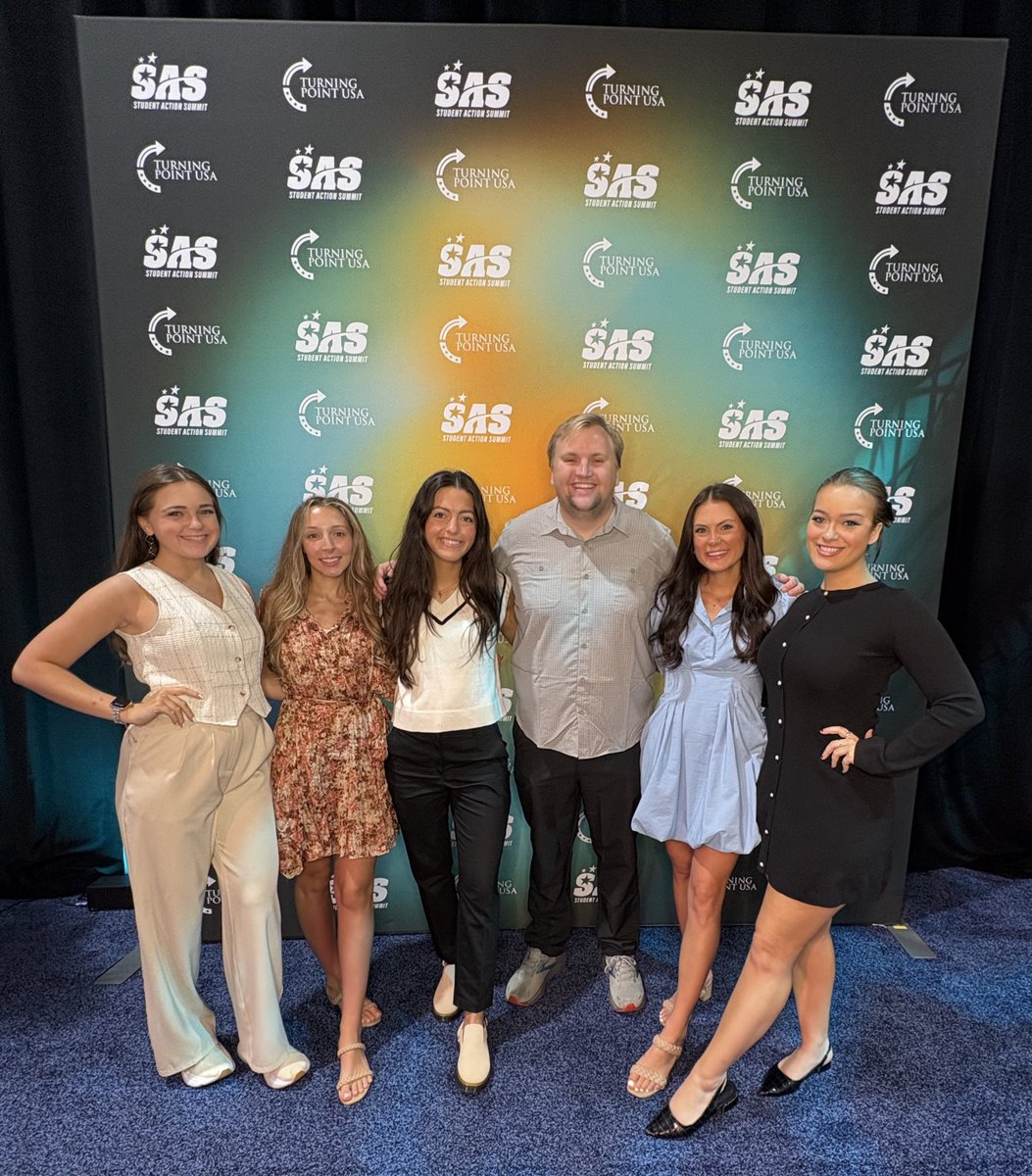 ashleyglasgow27's tweet image. 2️⃣ years with the best team! 🇺🇸
No better way to celebrate than at #SAS2025 ☀️🌊⛱️🏝️🐚
@tpusastudents @TPUSA