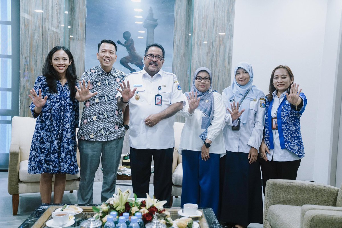 Bersinergi dengan Bang Doel &amp; Jakarta untuk mewujudkan kota Global yang berbudaya 😊 #5AbadJakarta