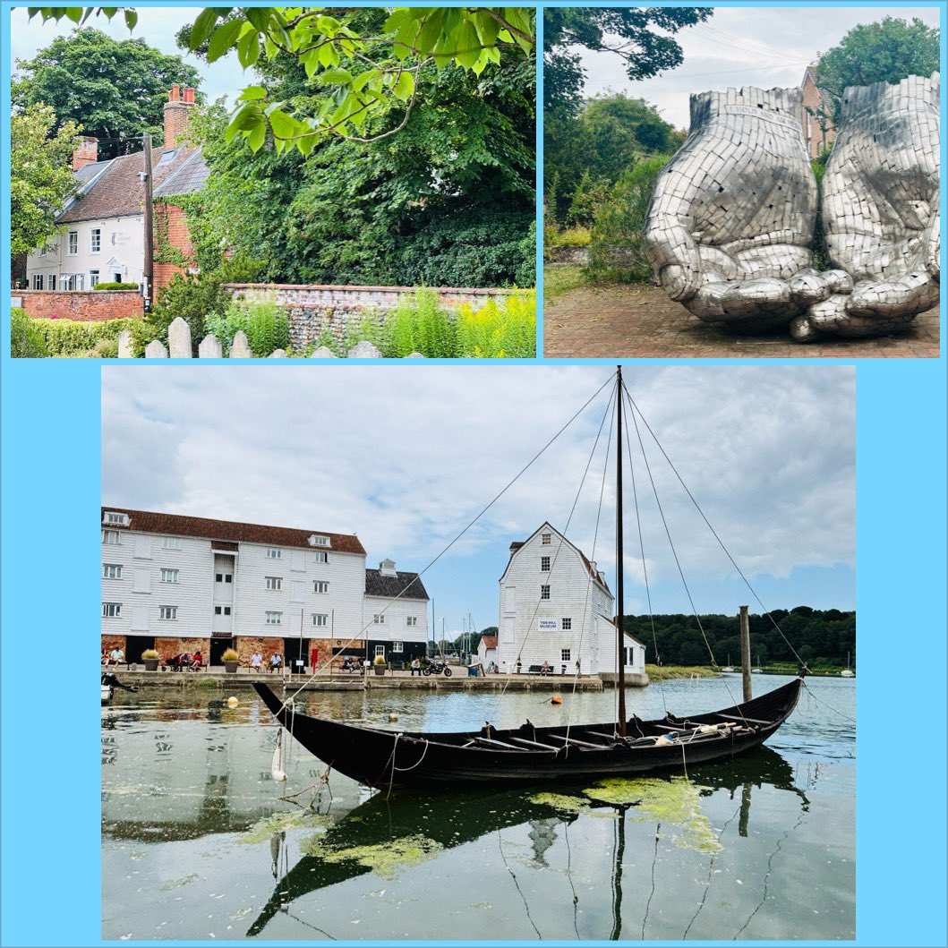 MissCDFarran's tweet image. Absolutely wondrous day in charming #Woodbridge, which truly exceeded my expectations. Fabulous history, buildings, paths, waters and people πππΌββοΈπ₯Ύ