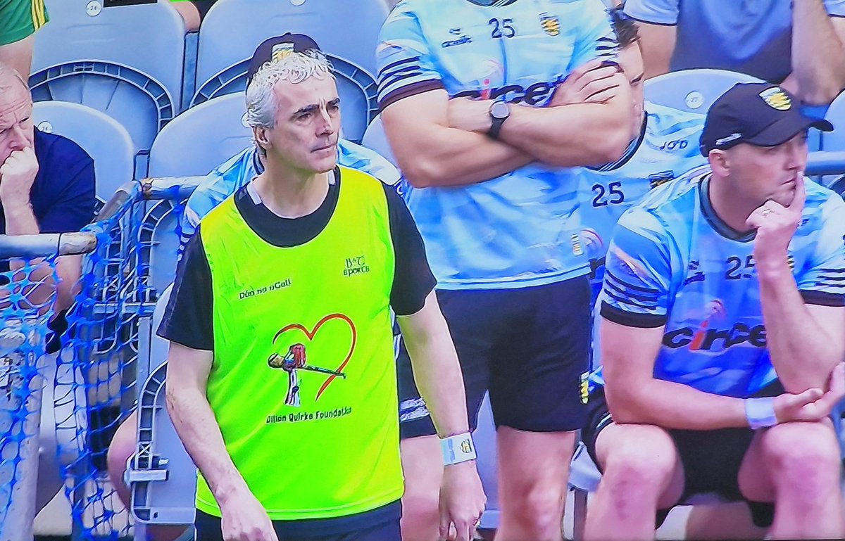 Brilliant to see the Dillon Quirke Foundation logo beamed from Croke Park across the world again this weekend with Jim McGuinness &amp; co highlighting their great  work - none will forget the Tipperary hurling legend 🙏 #GAA