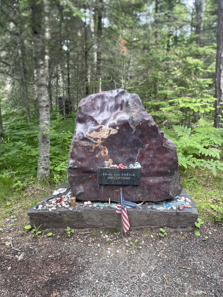 AngieCraigMN's tweet image. I took a moment this week to visit the Wellstone memorial near Eveleth. Minnesota will be better for decades to come because of Paul and Sheila’s work and activism.
