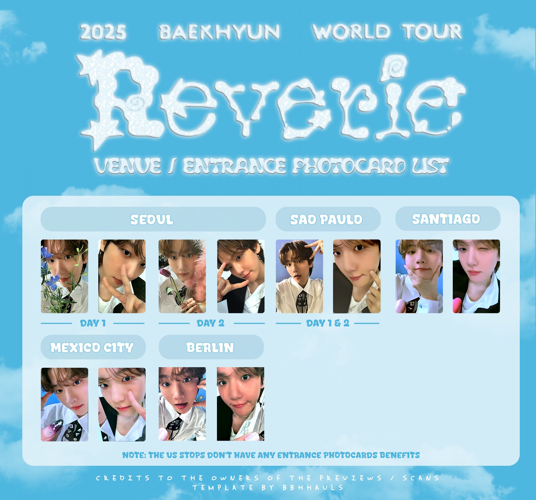 2025 ベッキョンBAEKHYUN WORLD TOURトレカ6/8ソウル公演 2025 ベッキョンBAEKHYUN WORLD TOURトレカ6/8ソウル公演 期間
