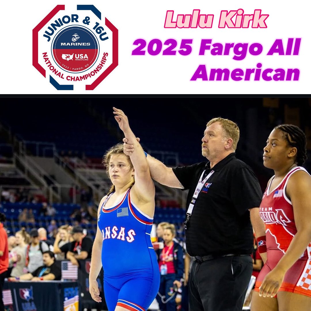 SMS Raider Wrestling (@raiderwraslin) on Twitter photo Still alive, but now a guaranteed <a href="/USMC/">U.S. Marines</a> Junior Nationals Fargo AA! Congrats, Lulu and keep sending it. Still alive, but now a guaranteed <a href="/USMC/">U.S. Marines</a> Junior Nationals Fargo AA! Congrats, Lulu and keep sending it.