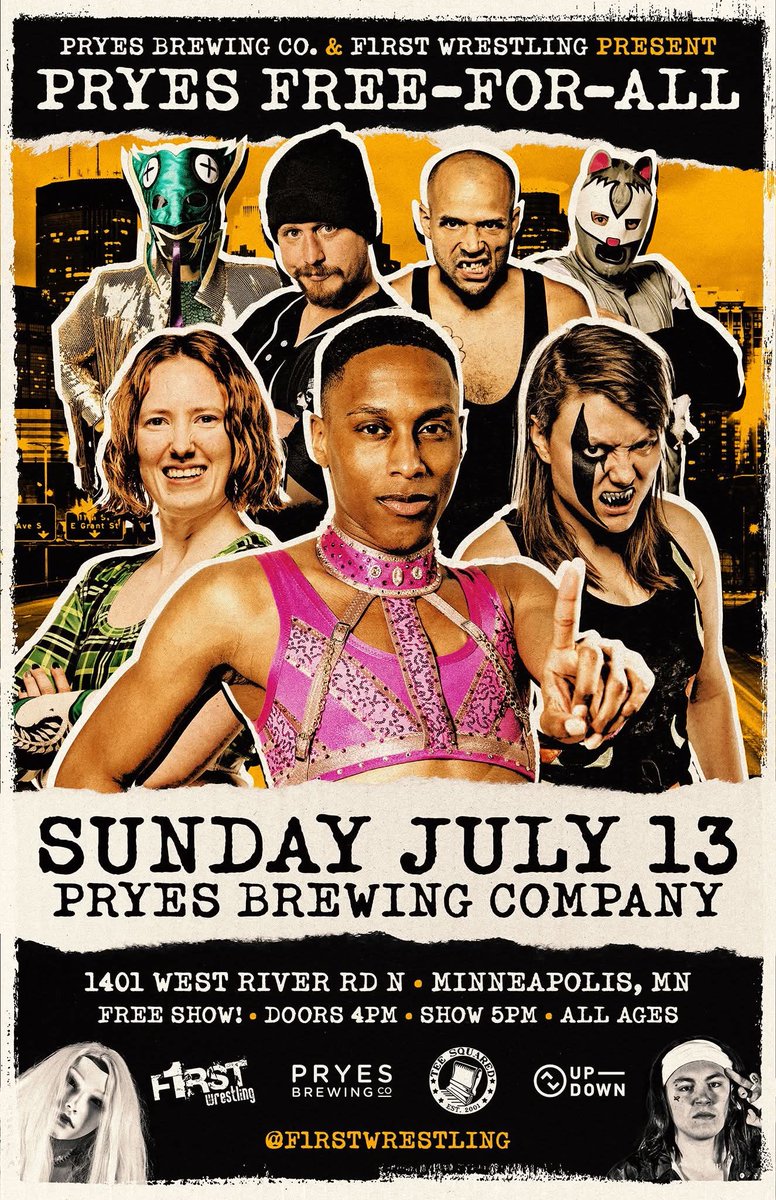 damonspriggle's tweet image. free show today! mediating on all the wrestlers i will destroy under the weight of my sheer humbleness.