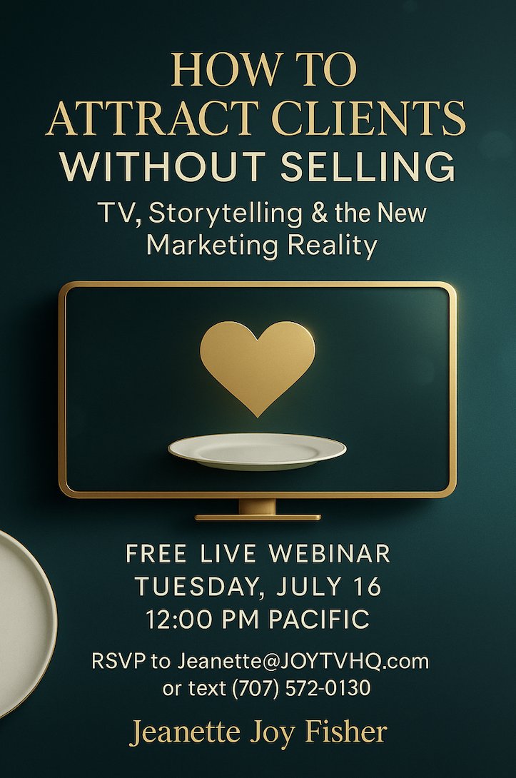 A new and updated information webinar starts on Tuesday, July 16. See more: JOYTVcooks.com/about