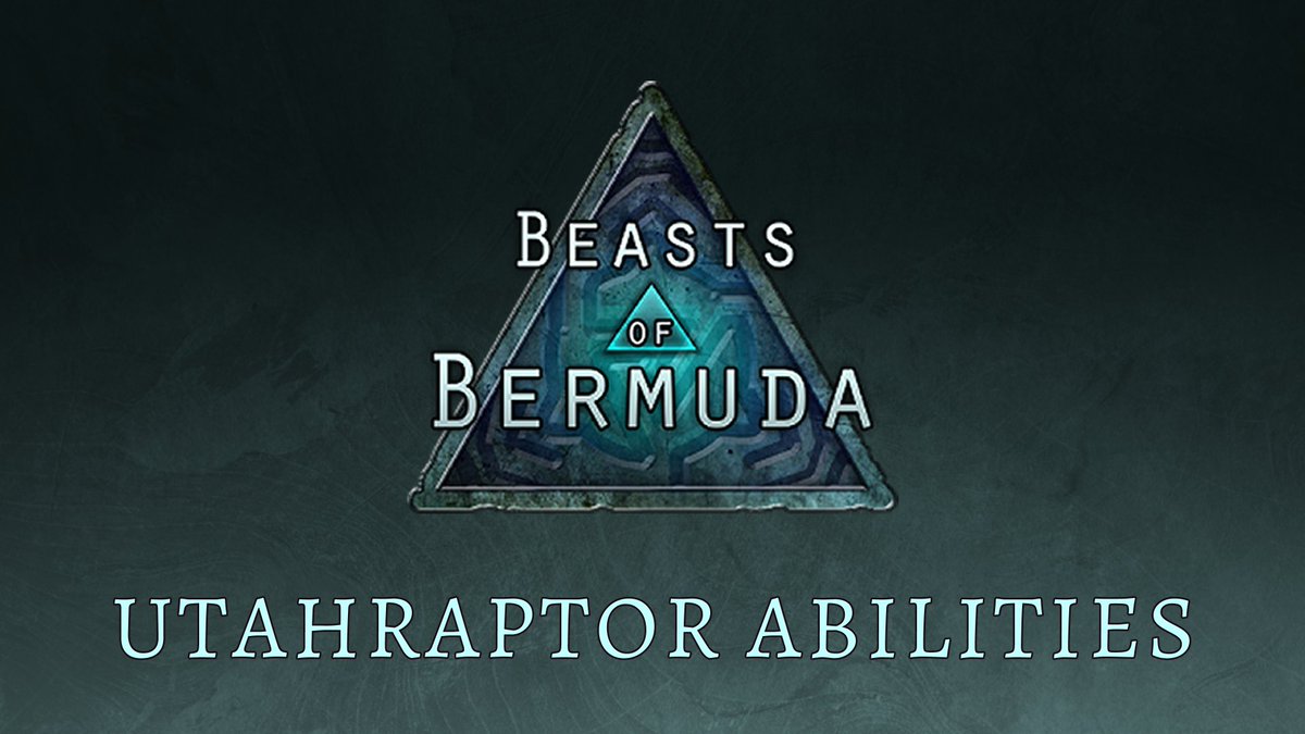 BeastsOfBermuda's tweet photo. Check out our video on our new upcoming creature, Utahraptor! This video shows off its current abilities in combat!

#dinosaur #indiegames #utahraptor 

https://t.co/M9DpAm1lVX https://t.co/DGWvRIxMX6