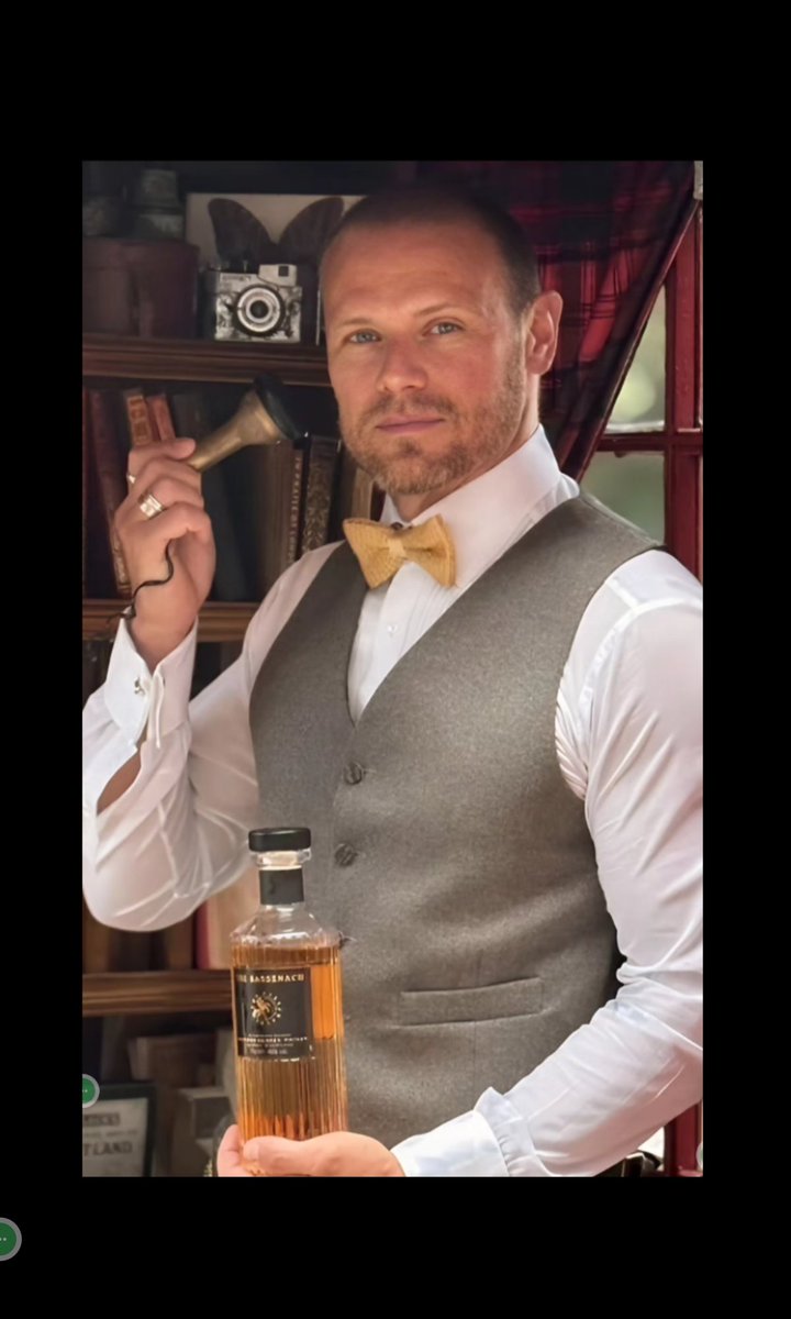 Sam Heughan.......A Man With A Sense Of Humor