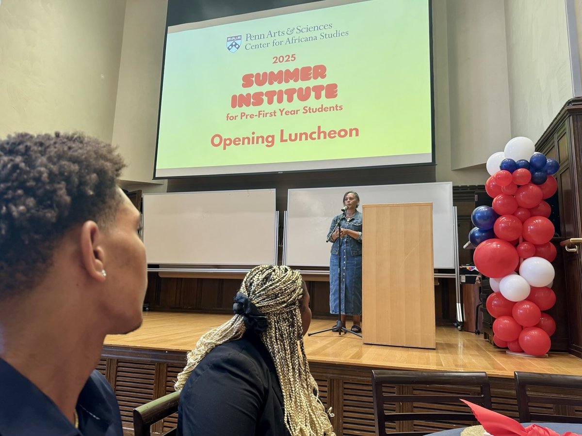 DorothyERoberts's tweet image. Excited to celebrate the opening of the @AfricanaUPenn Summer Institute! 🔥👏🏾🎉
