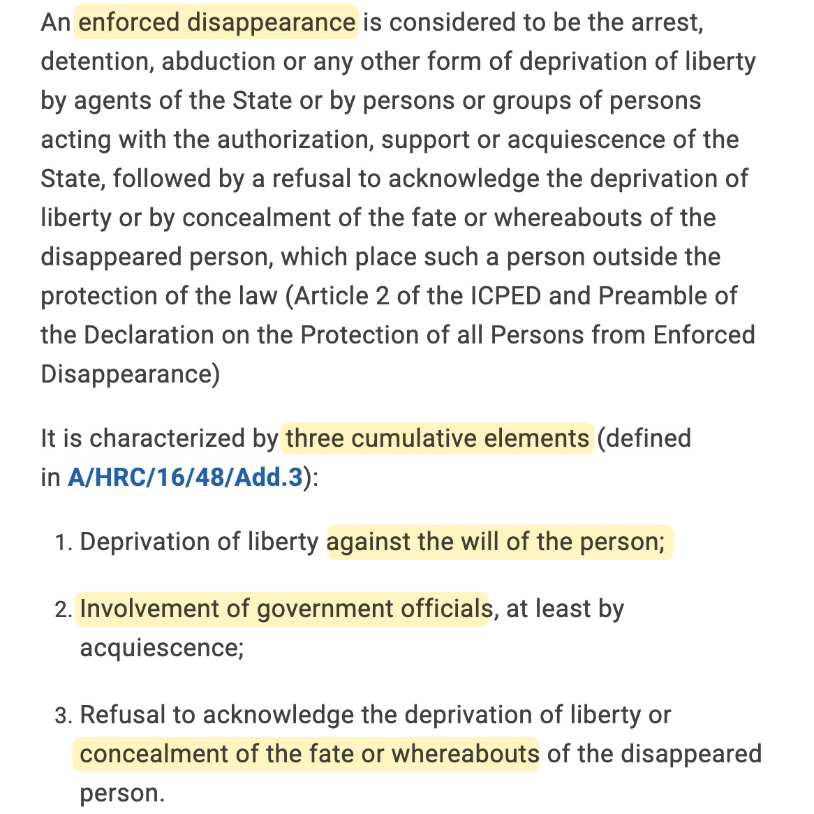 adam_wola's tweet image. Florida is committing "enforced disappearance," a very serious violation of international human rights law.
miamiherald.com/news/local/imm…
ohchr.org/en/special-pro…