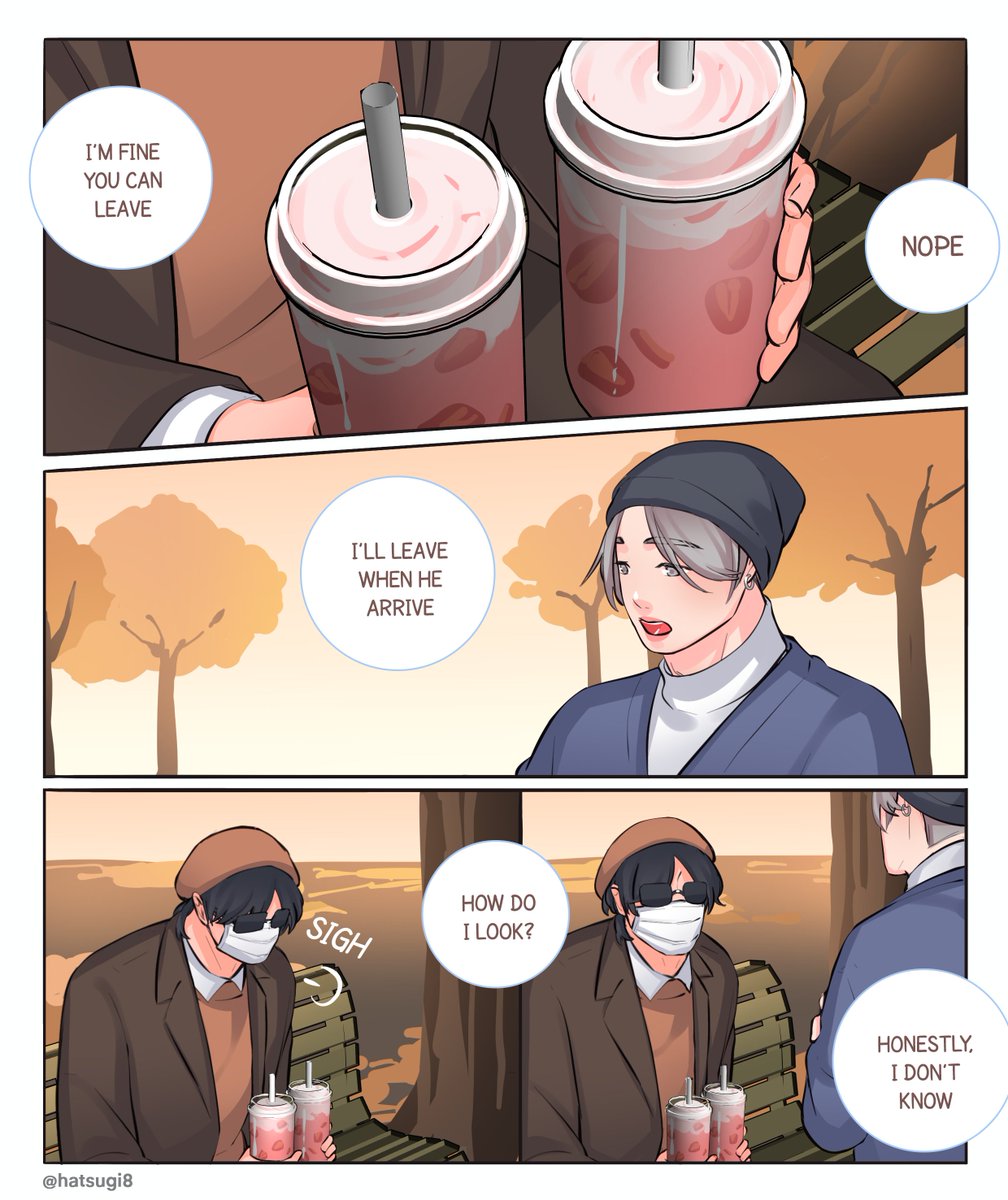 Hatsugi8's tweet photo. [BFS au - 88] (2/2)  #btsfanart https://t.co/6BtVZf6NGN