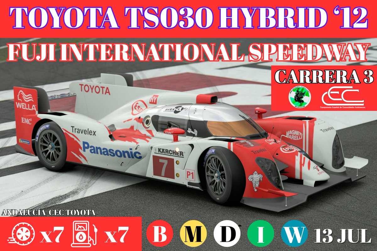 📆 13 de julio
⏰ 22:00
🇯🇵 Carrera 3