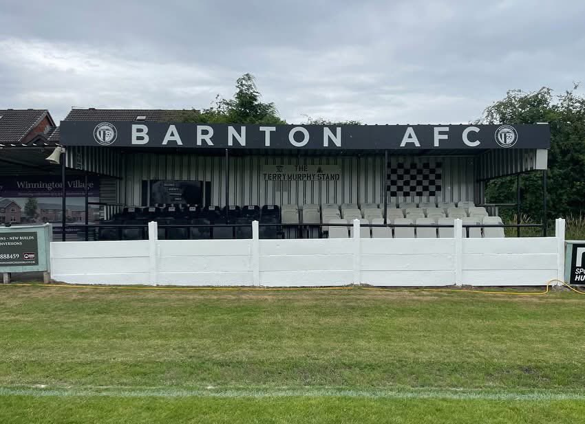 sthelenstownfc's tweet image. This Tuesday we continue our preseason with a trip down to Barnton 🌑⚪️
🆚 Barnton FC
🗓️ Tuesday 15th July
⏱️7.30pm Kickoff
📍 Townfield Ln, Barnton, Northwich, CW8 4LJ
#TownTeam 🔵⚪️ @CBS_Ltd_1 @aehollandmemorials #mcrbuildingsupplies @thepsdgroup @FusedSport