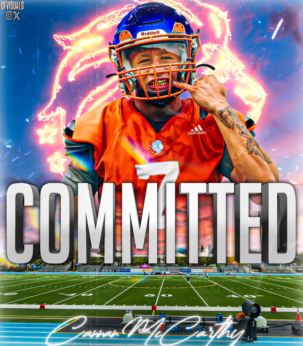CannanMcCarthy1's tweet image. Beyond blessed.. #LetsDoIt 🧡💙
@CocoaFootball @Cocoa_Schneider @FMULionsFB @mikejones10 @ClavensC