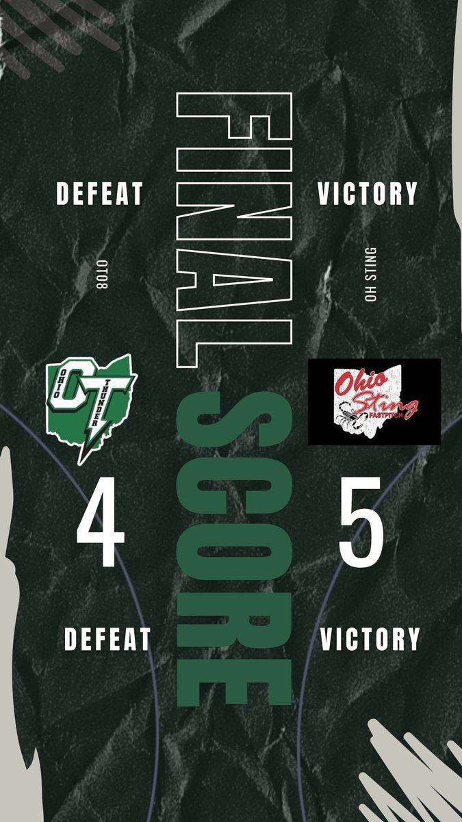 OhioThunder08's tweet image. Frustrating morning of play. Game riddled with mental errors that we could not overcome. Time to put in the work this week to come out strong at moneyball madness. @AddysonPlummer @AWade_softball @MChafin2026 @holland_em028 @RachelPerry1280 @RaeganAdams2026 @SophiaPamer2027