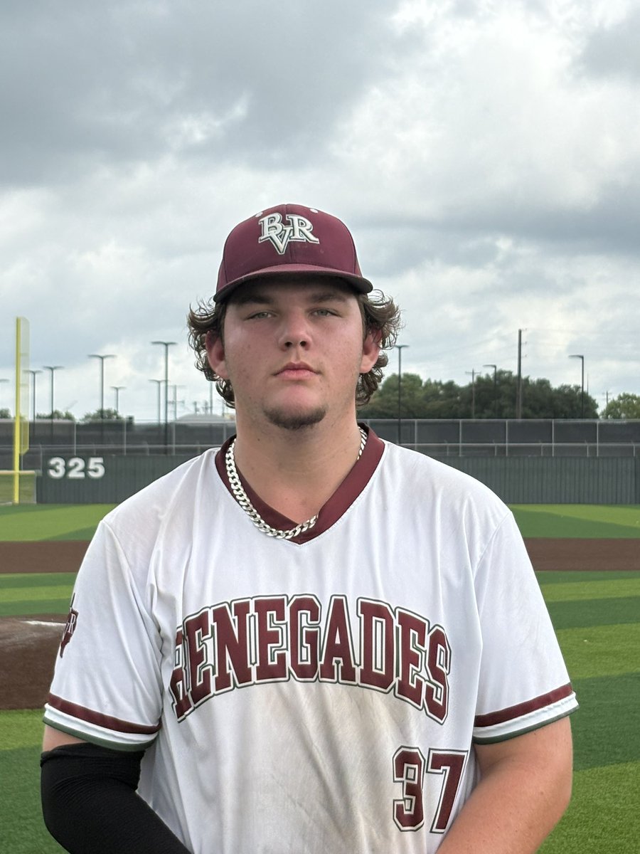 RBI Baseball (@rbibaseballtx) on Twitter photo 🚨Player of the Game🚨
Charley Goodwin (New Waverly-2026)
5 IP
1 H
1 BB
0 ER
2 RBI
<a href="/BVRenegades/">BV Renegades</a> 17 Maroon 12
RC Texas 1 🚨Player of the Game🚨
Charley Goodwin (New Waverly-2026)
5 IP
1 H
1 BB
0 ER
2 RBI
<a href="/BVRenegades/">BV Renegades</a> 17 Maroon 12
RC Texas 1