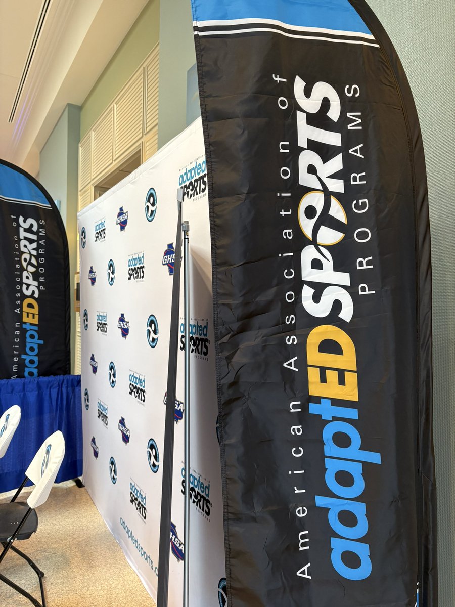 Setting up this am! <a href="/gaelassoc/">GAEL</a> 2025 Summer GAEL Conference #GAEL #Leadership <a href="/AdaptedSports/">Adapted Sports</a>