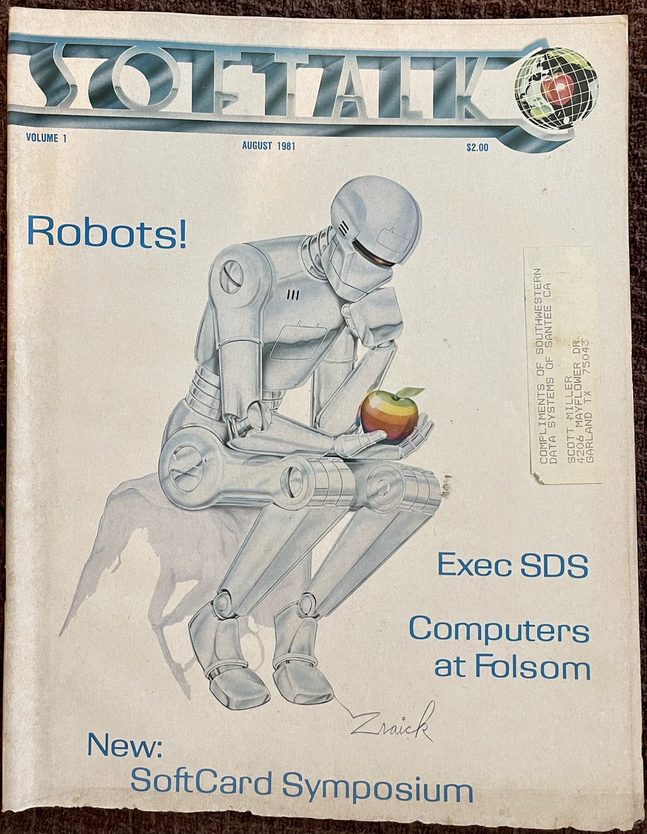 ScottApogee's tweet image. I played five of these games: Raster Blaster, Flight Simulator, Space Eggs, Zork and Mystery House. Zork was my biggest influence back then, and I eventually made Kroz (which is Zork spelled backward), the game that started Apogee.