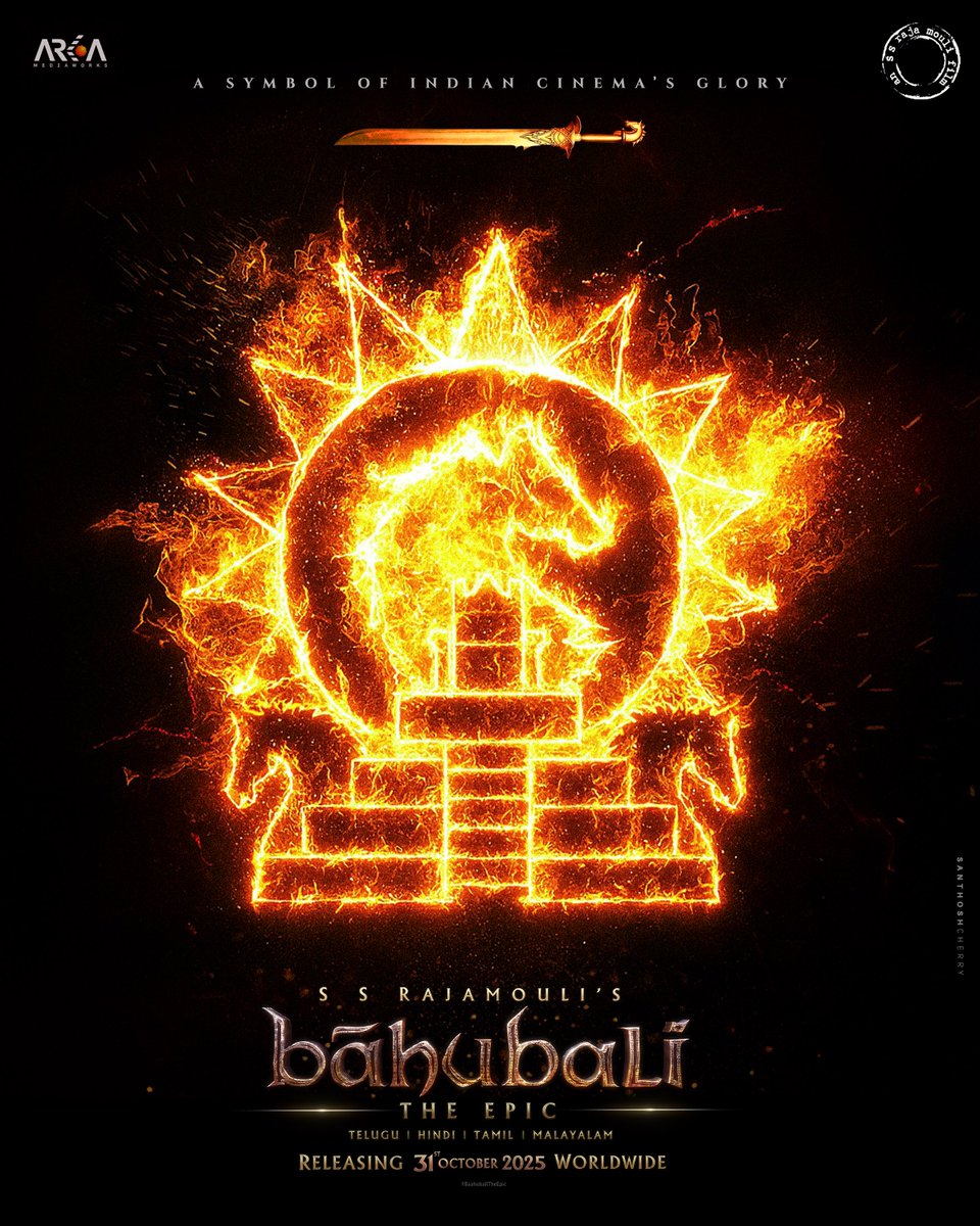 SanthoshCherrry's tweet image. The Film which broke all the existing records & sets new age benchmark records & stands as one of Spectacular EPIC & Being the symbol of Indian cinema's Glory 🔥
A @SanthoshCherrry design 😎
#BaahubaliTheEpic
#Baahubali
#BaahubaliFanArt
#Prabhas @ssrajamouli @arkamediaworks