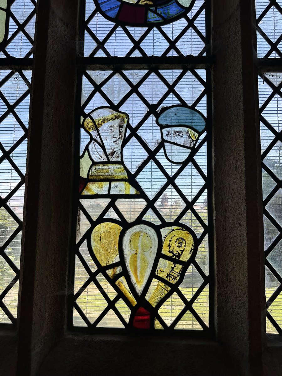 fraglast's tweet image. An early Covid variant?
St Mary & St Nicholas, Beaumaris
#StainedGlassSunday