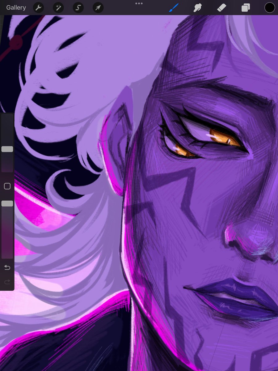 Mystery face reveal WIP~ #kpopdemonhuntersfanart