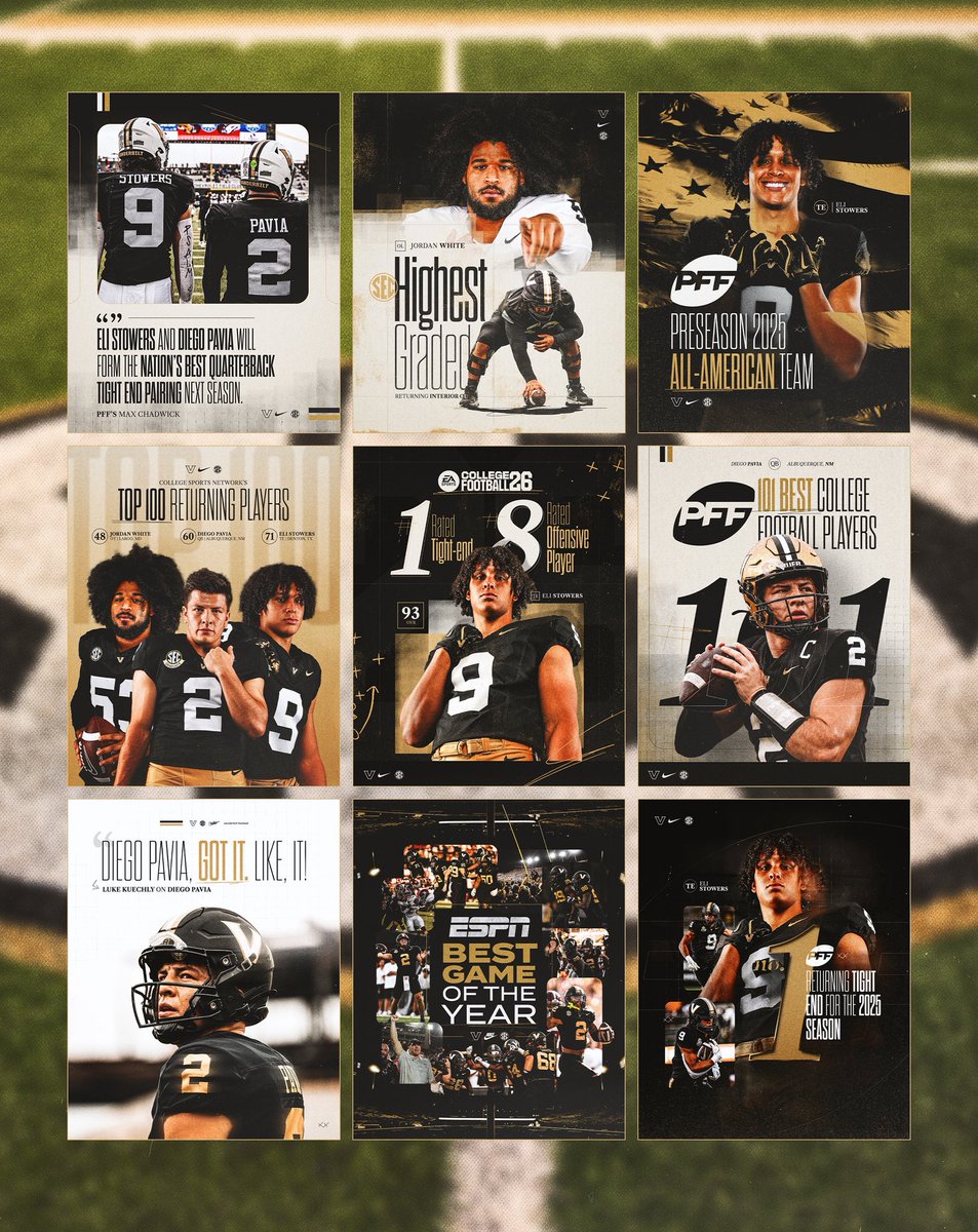 Preseason 🎨 with <a href="/VandyFootball/">Vanderbilt Football</a>
