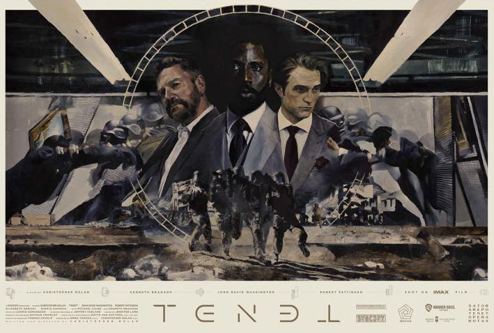 Incredible poster for Tenet by <a href="/Th3Valentine/">Chris Valentine</a> 

#Tenet