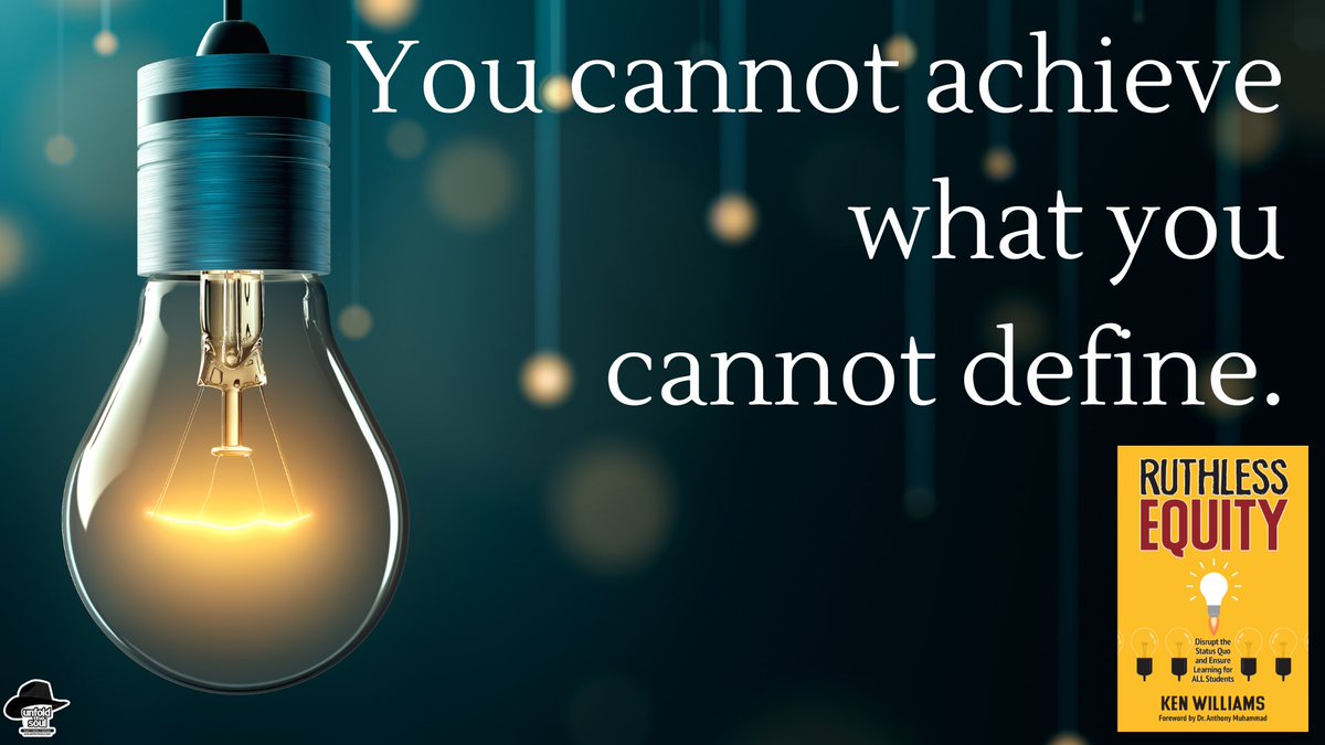 unfoldthesoul's tweet image. Before we chase equity, we have to define it clearly, unapologetically, and in a way that leads to real action. Because vague goals lead to vague results. #RuthlessEquity #DefineItToDoIt